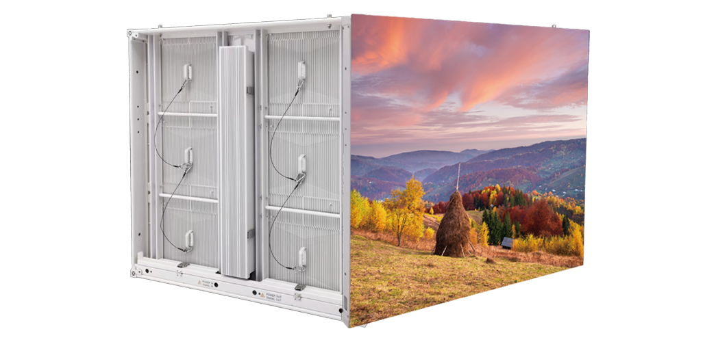 Pantalla grande impermeable desnuda al aire libre Inspur